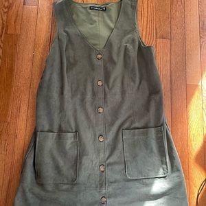 Abercrombie suede jumper